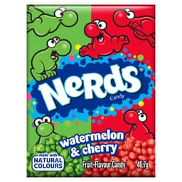 Nerds Watermelon & Cherry Fruit Flavour Candy 46.7g