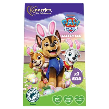 Kinnerton Paw Patrol Milk Chocolate Easter Egg - 9 x 50g Boxes