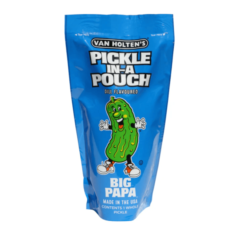 Van Holten's Big Papa Dill Pickle In A Pouch Pack 360g