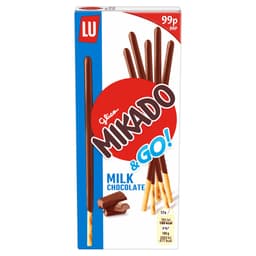 LU Mikado Milk Chocolate Biscuits 39g 99p PMP 