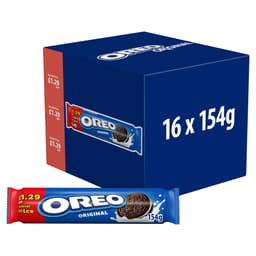 Oreo Original Sandwich Biscuits 154g £1.29 PMP 