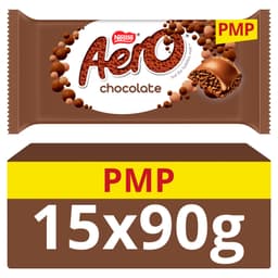 Aero Milk Chocolate Sharing Bar 90g PMP £1.50