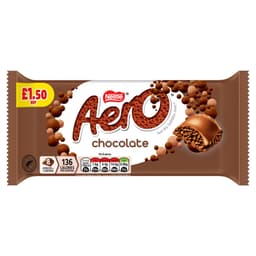 Aero Milk Chocolate Sharing Bar 90g PMP £1.50