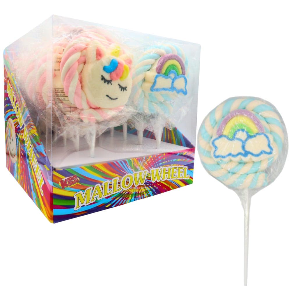 Kandy Kandy Mallow Wheel Lolly 75g