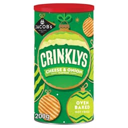 Jacob's Crinklys Cheese & Onion Caddy 200g
