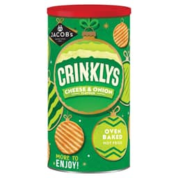 Jacob's Crinklys Cheese & Onion Caddy 200g
