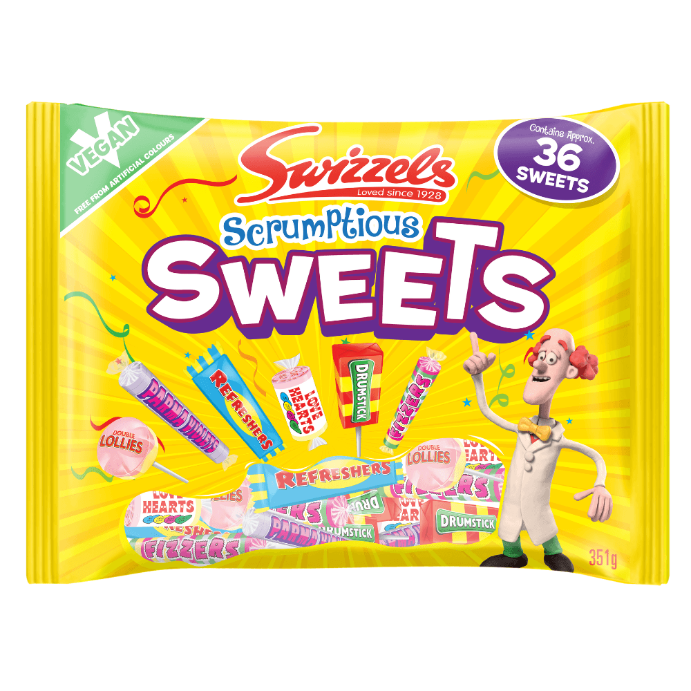 Swizzels Scrumptious Sweets Bag 351g