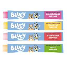 Bluey Fruit Flavoured Ice Pops 12 Pack 540ml