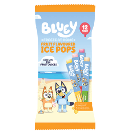 Bluey Ice Poles 12 Pack 540ml