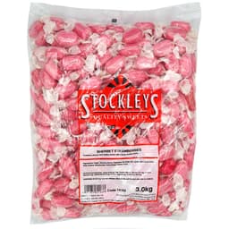 Stockley's Strawberry Sherbets Bag 3kg