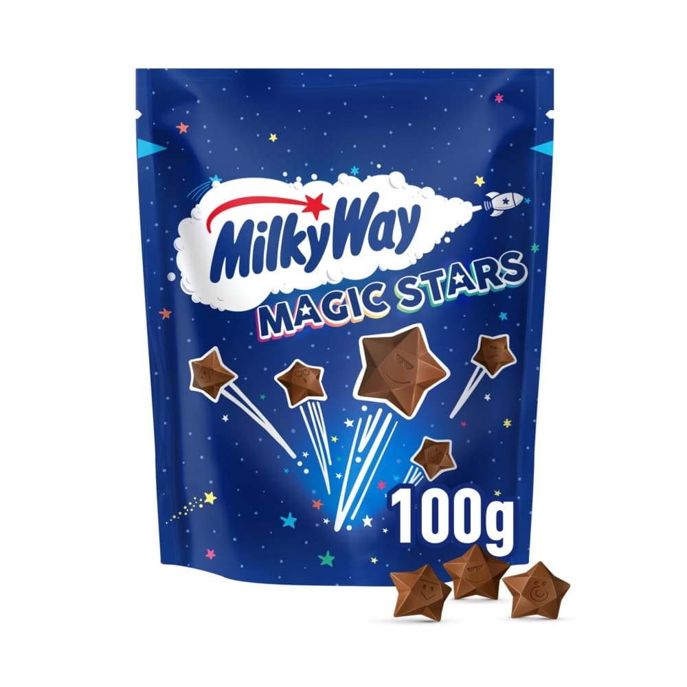 Milky Way Magic Stars Milk Chocolate Bites Pouch 100g