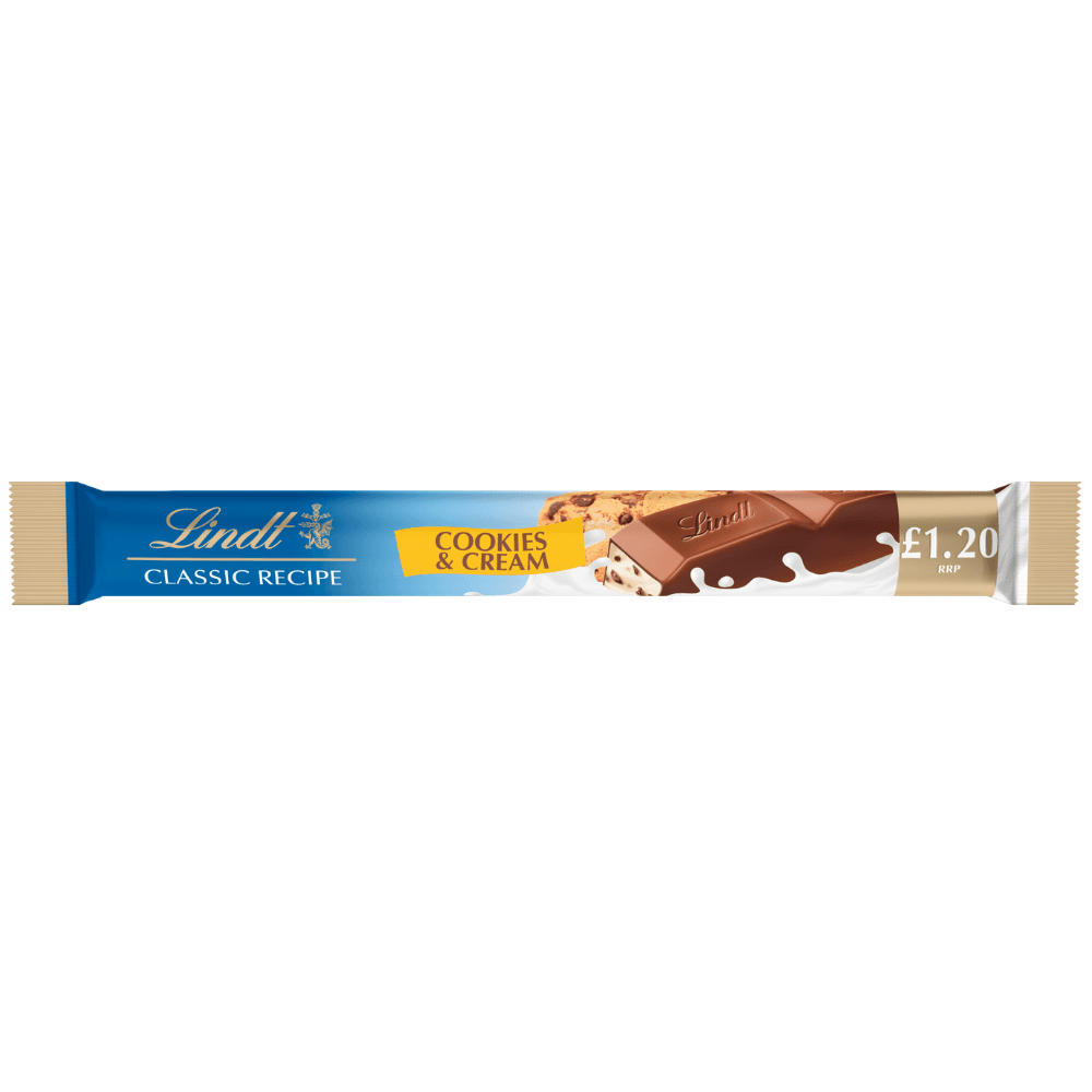 Lindt Classic Recipe Cookies & Cream Treat Bar 37g £1.20 PMP