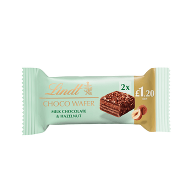 Lindt Choco Wafer Milk Chocolate & Hazelnut Treat Pack - 20 x 30g Bars