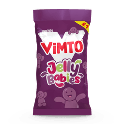Vimto Jelly Babies Bag 140g £1 PMP