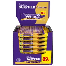 Cadbury Dairy Milk Caramel Chocolate Bar 45g 89p PMP