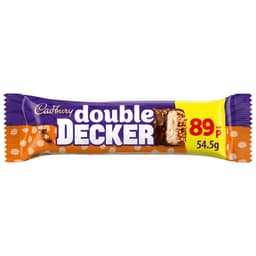 Cadbury Double Decker Chocolate Bar 54.5g 89p PMP