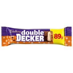 Cadbury Double Decker Chocolate Bar 54.5g 89p PMP