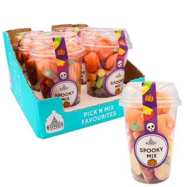 Bonds Spooky Mix - 6 x 240g Candy Cups