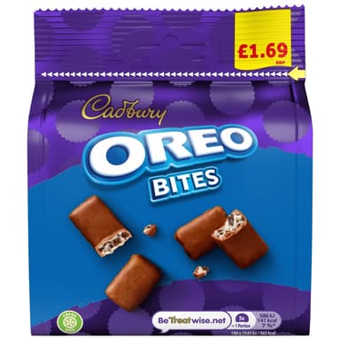 Cadbury Oreo Milk Oreo Chocolate - 10 x 85g Pouches