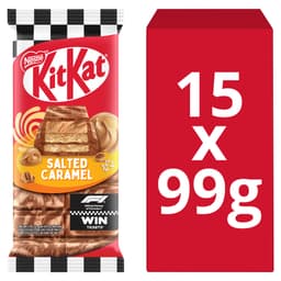 KitKat F1 Salted Caramel Chocolate Sharing Bar 99g