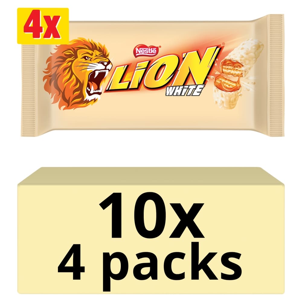 Lion White Snack Size Multipack 30g 4 Pack