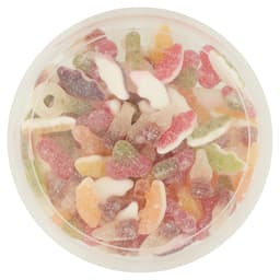 Haribo Tangfastics Fruit & Cola Flavour Fizzy Jelly Sweets Tub 400g 