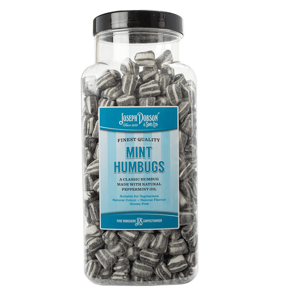 Dobsons Mint Humbugs Jar 2.72kg