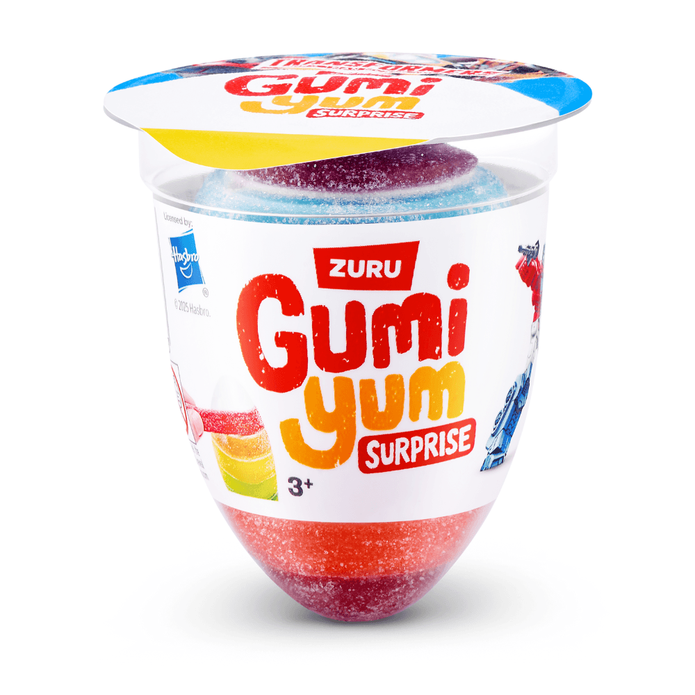 Gumi Yum Surprise Transformers 22g Gummy & Toy