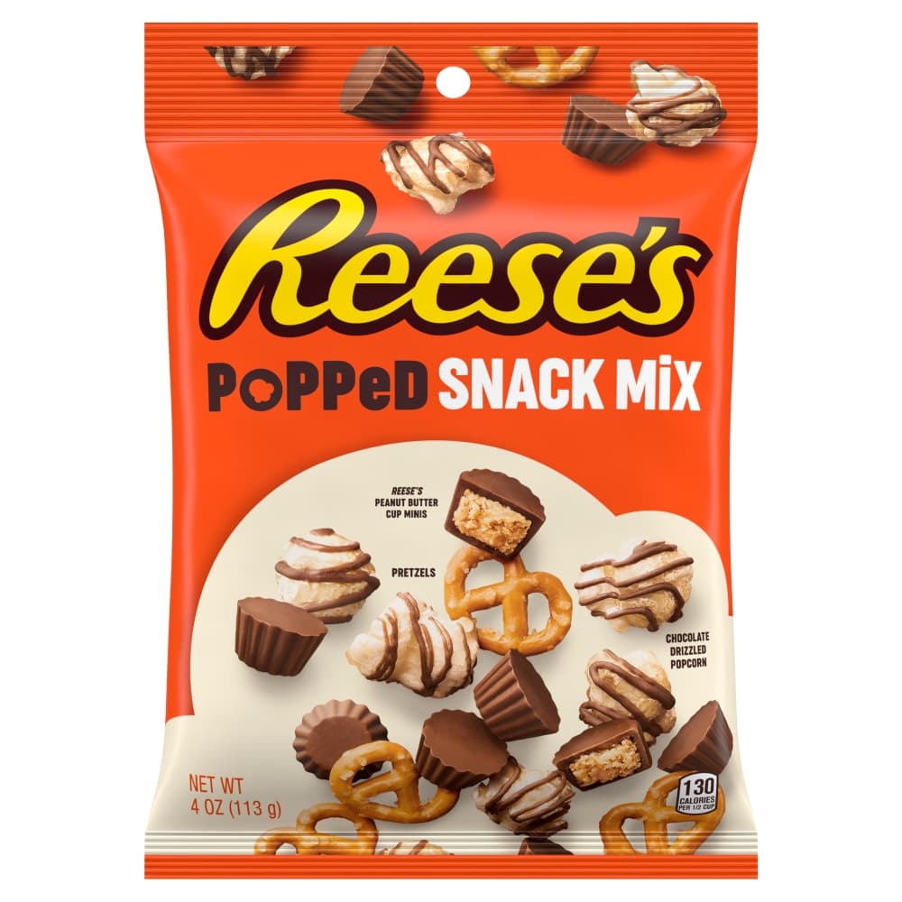 Reese's Popped Snack Mix Bag 113g