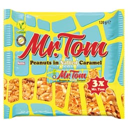 Mr Tom Salted Caramel 3 Pack Multipack 120g