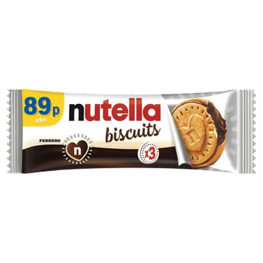 Nutella Crunchy Biscuits Filled with Nutella 3 Pack - 28 x 41.4g PMP Packs