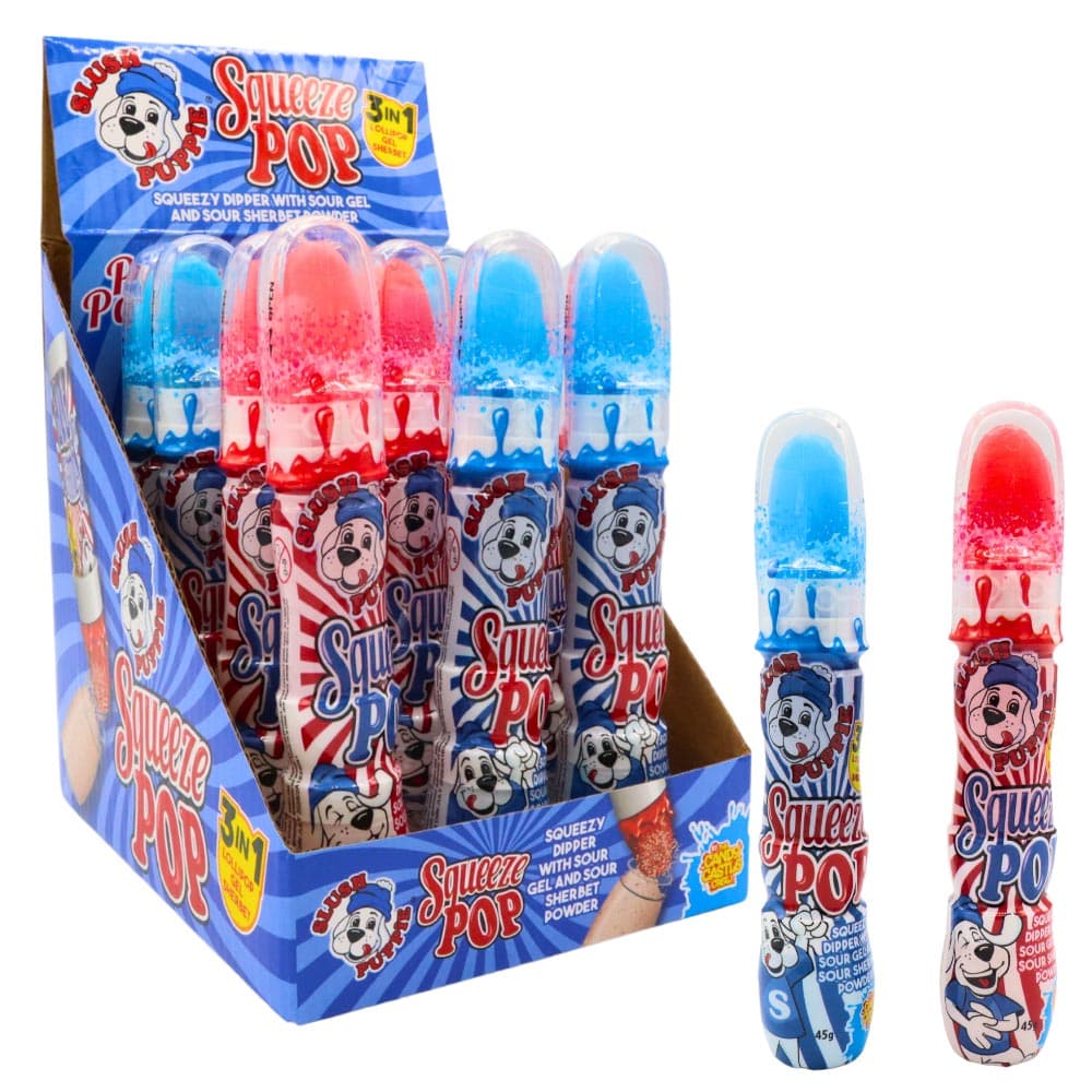 Slush Puppie Squeeze Pop 3 in 1 45g 