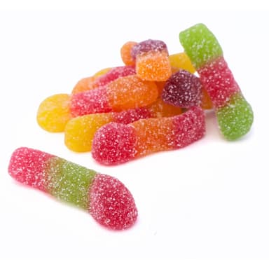 Kingsway Sour Worms - 1 x 3kg Bag