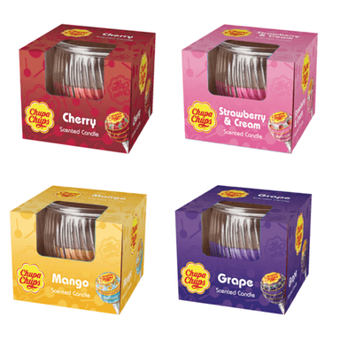Chupa Chups Fruit Scented Candle 3oz -  8 x 85g Boxes