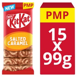 KitKat Salted Caramel Chocolate Sharing Bar 99g PMP £1.65