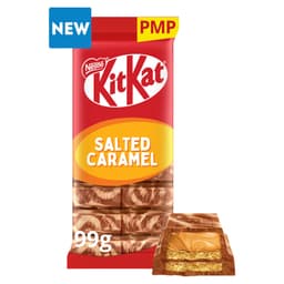 KitKat Salted Caramel Chocolate Sharing Bar 99g PMP £1.65
