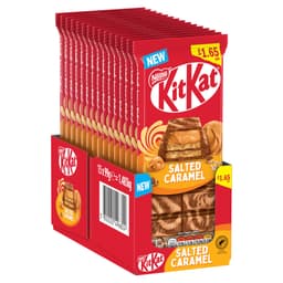 KitKat Salted Caramel Chocolate Sharing Bar 99g PMP £1.65