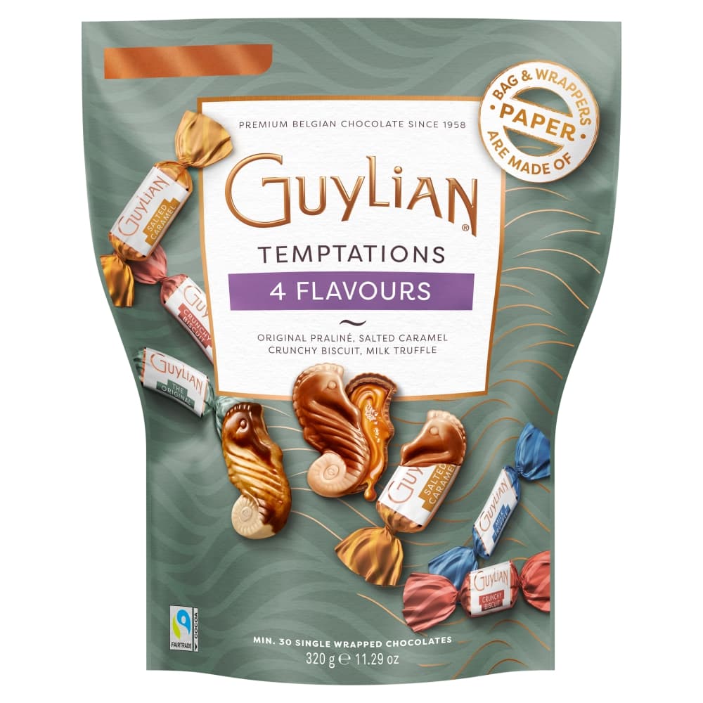 Guylian 4 Temptations Flavours Pouch 320g