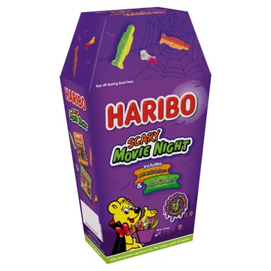 Haribo Scary Movie Night Gift Box - 1 x 380g Box