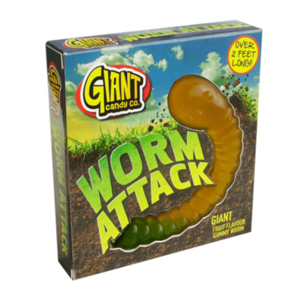 Giant Candy Co Worm Attack Box 800g
