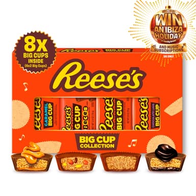 Reese's 8 Big Cup Collection - 1 x 316g Box