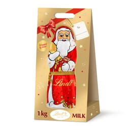Lindt Santa Milk Chocolate Box 1kg