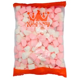 Kingsway Pink & White Mallows Bag 1kg