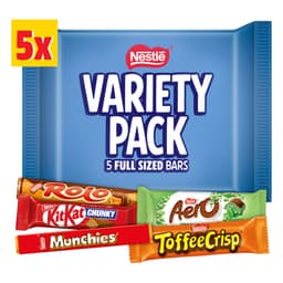 Nestlé Variety Milk Chocolate Bar Multipack 218g
