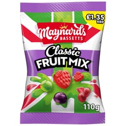 Maynards Bassetts Classic Fruit Mix Jelly 110g £1.35 PMP
