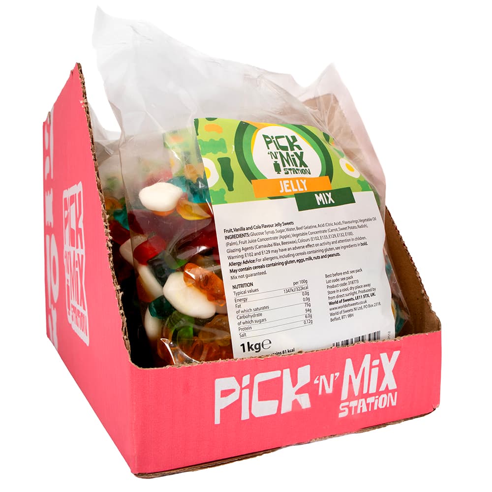 Pick n Mix Station Jelly Mix Bag 1kg 5 Pack
