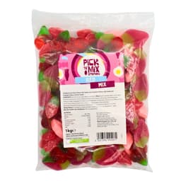 Pick n Mix Station Red Mix Bag 1kg 5 Pack 