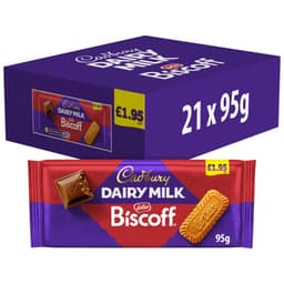 Cadbury Dairy Milk Biscoff Chocolate 95g £1.95 PMP