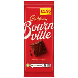 Cadbury Bournville Classic Dark Chocolate Bar 100g £1.95 PMP 