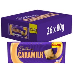 Cadbury Caramilk Chocolate Tablet 80g £1.95 PMP